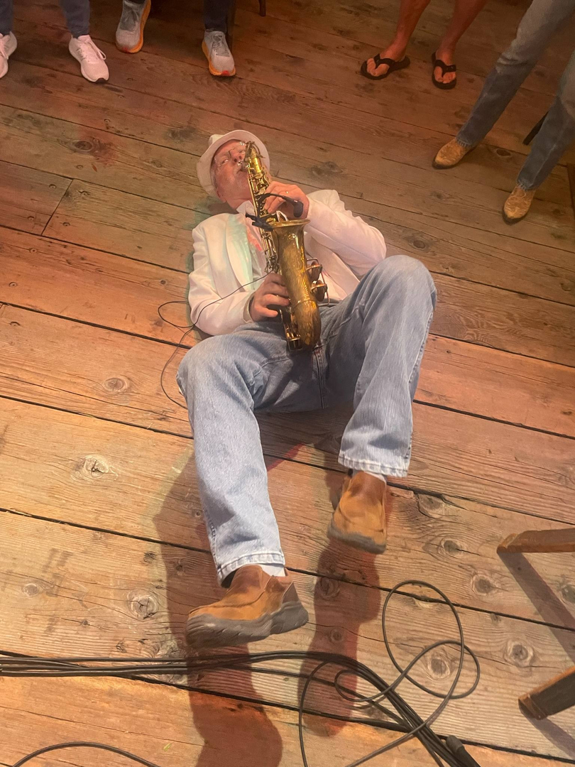 Jazz Man on the Floor