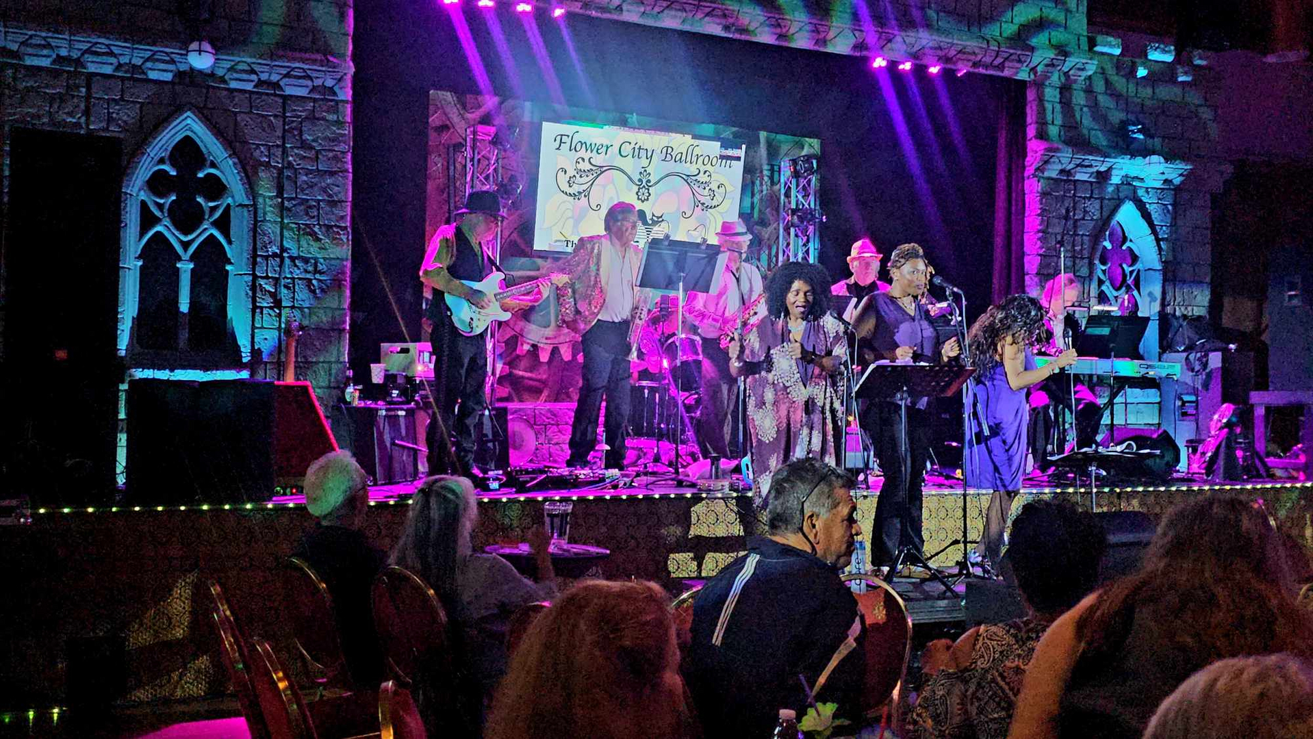 The Soul Cats Band at a performance.