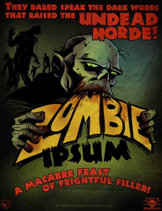 Zombie Ipsum Poster